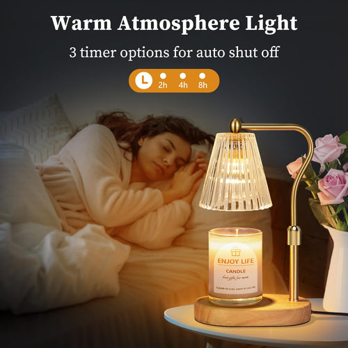 Elevate Your Space: Safe, Flameless Candle Warming Luxury