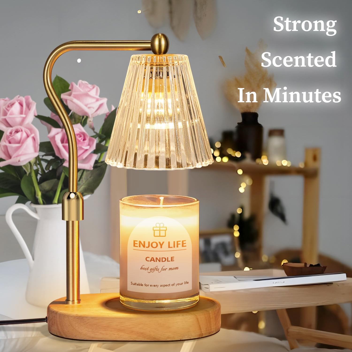 Elevate Your Space: Safe, Flameless Candle Warming Luxury