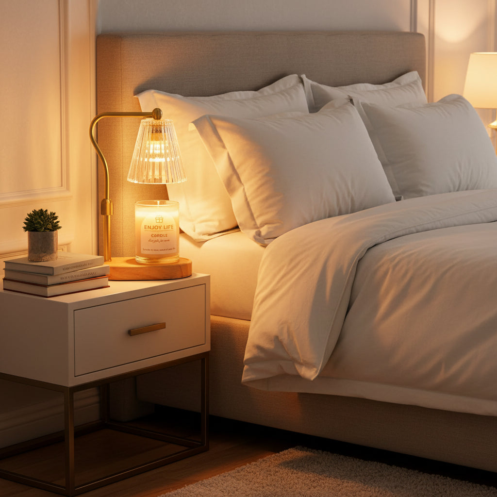 Elevate Your Space: Safe, Flameless Candle Warming Luxury